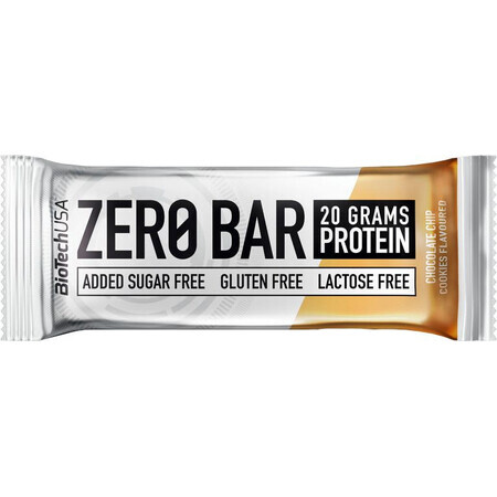 BiotechUSA ZERO (BAR) pépites de biscuits au chocolat 50 g