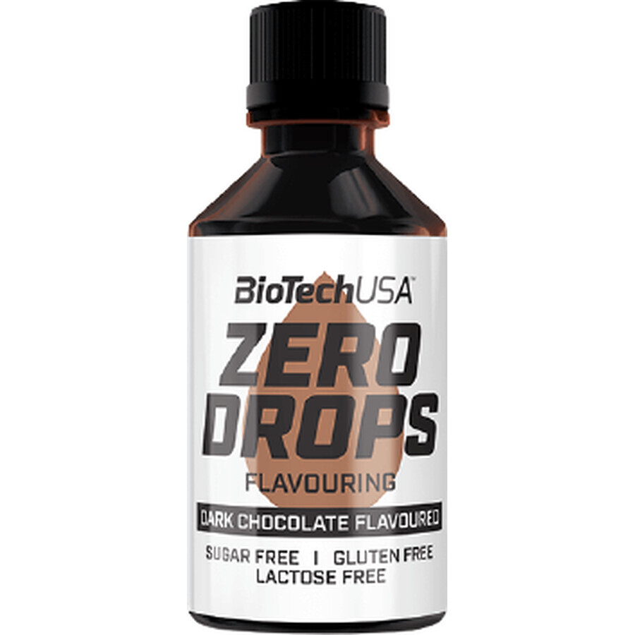 BiotechUSA Smaakdruppels Zero Drops Pure Chocolade 50 ml