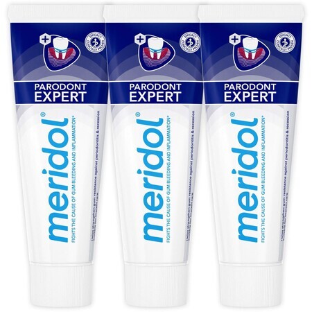 Meridol Parodont Expert Dentifrice 3 x 75 ml