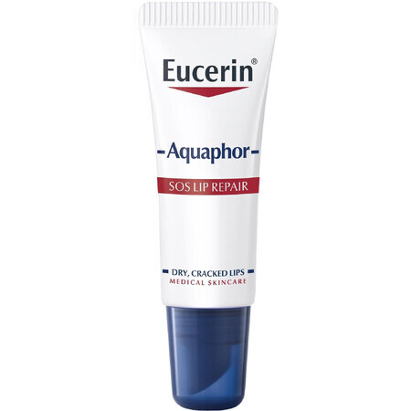 Eucerin Aquaphor SOS Regenerierender Lippenbalsam 10 ml