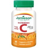 Jamieson Vitamin C Gummies Gelatine mit Orangengeschmack 60 Stück