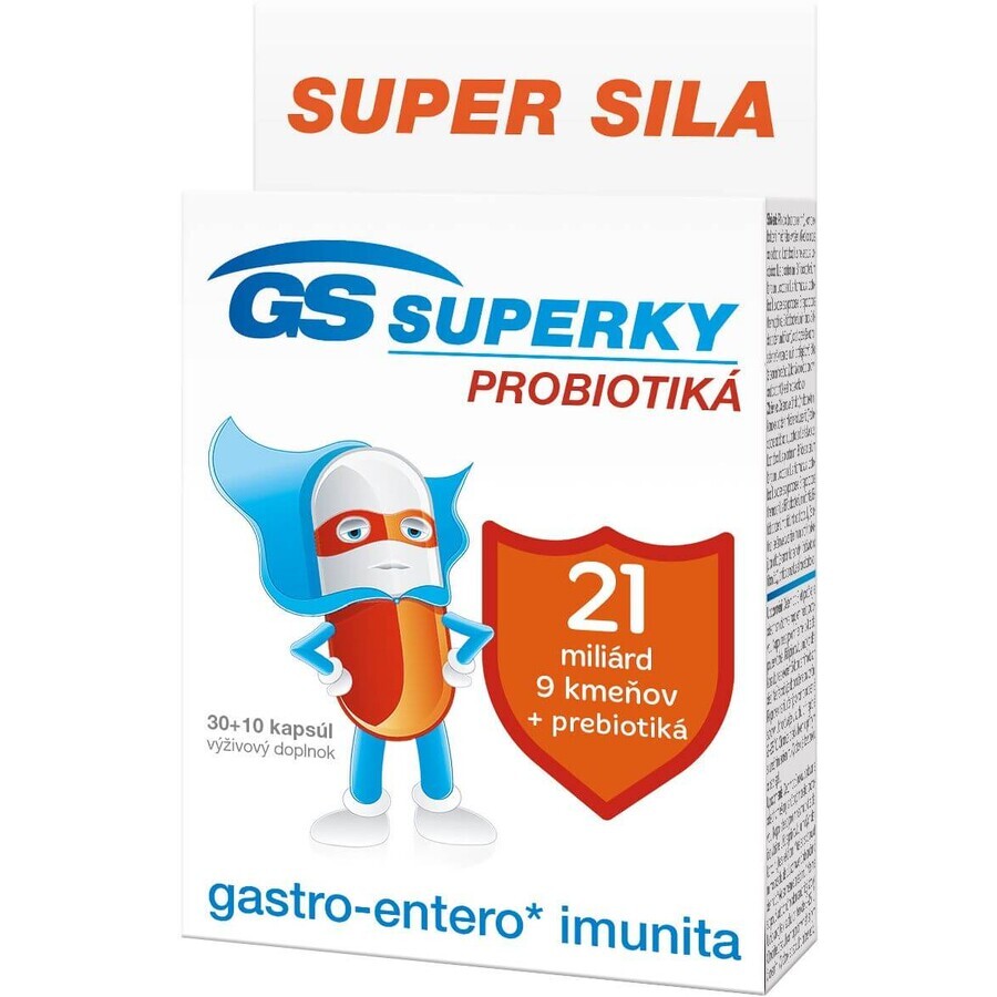 GS Superky Probiotika 40 Kapseln