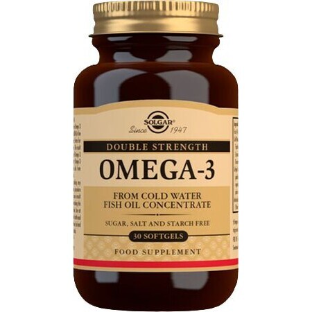 Solgar Omega 3 Double Strength 30 tablets