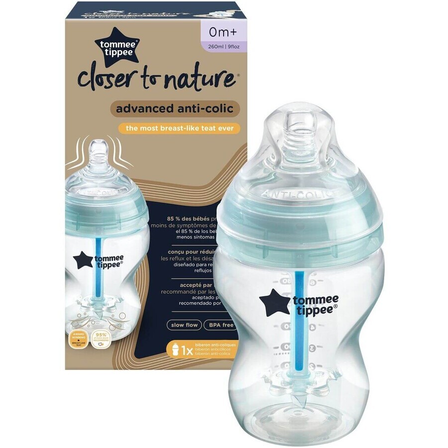 Tommee Tippee C2N Anti-Colic-Flasche 0m+ 260 ml