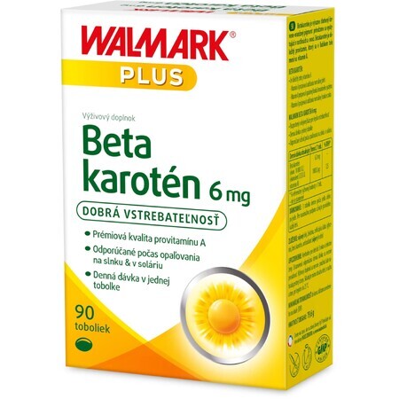 Walmark Betacaroten 6 mg 1 x 90 capsules