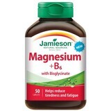 Jamieson Magnesium + Vitamin B6 mit Bisglycinat 50 Tabletten