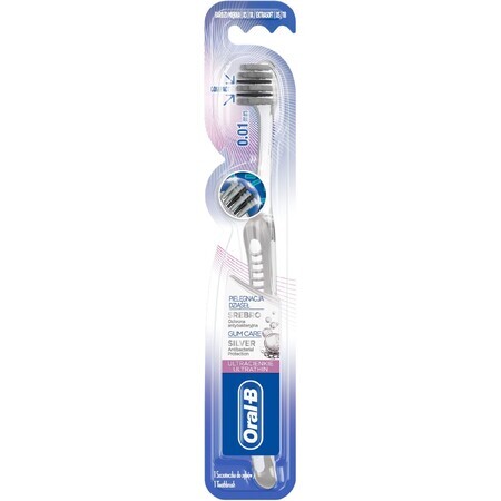 Periuță de dinți Oral-B Ultra Thin Silver