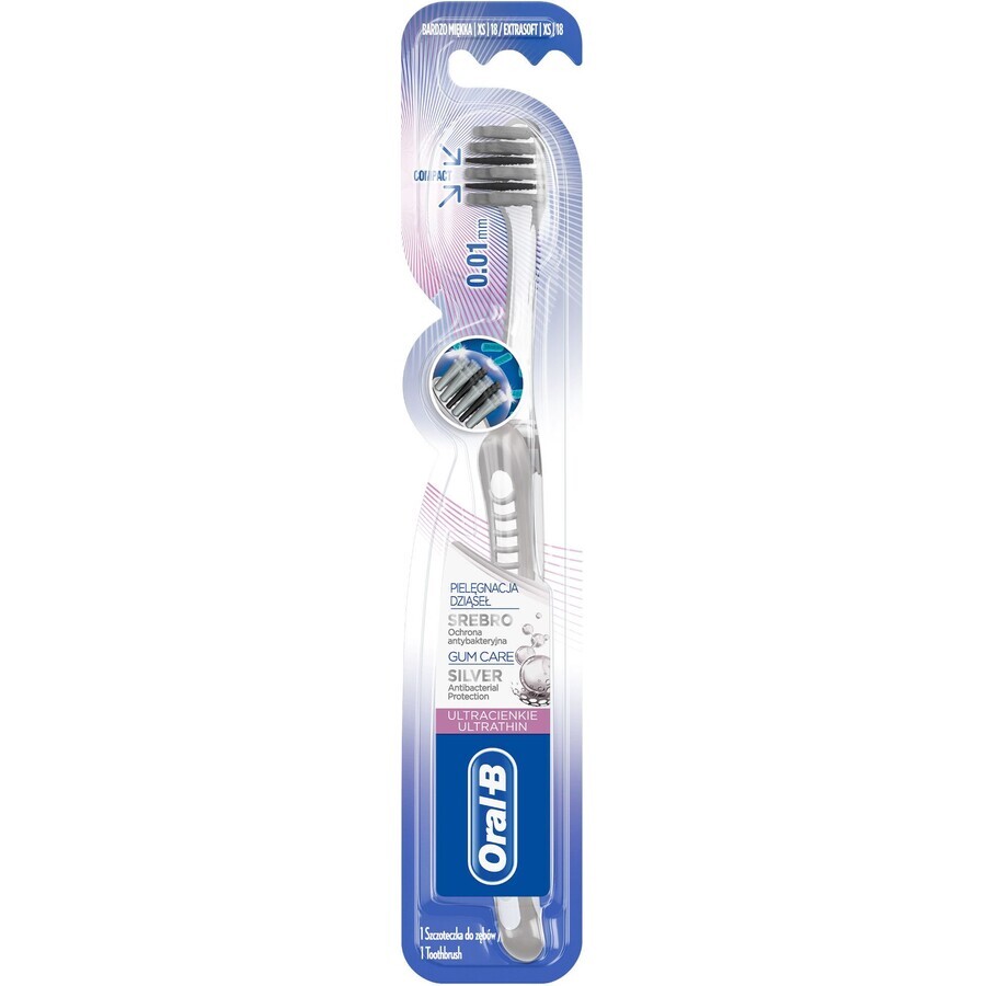 Periuță de dinți Oral-B Ultra Thin Silver