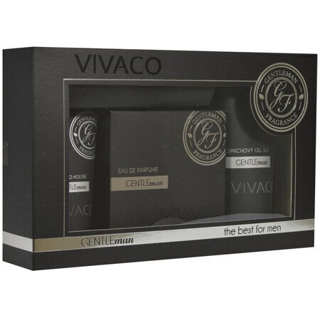 Vivaco GENTLEMAN cosmetic gift box for men 3 pcs