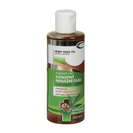 Topvet Hanf-Massageöl 200 ml