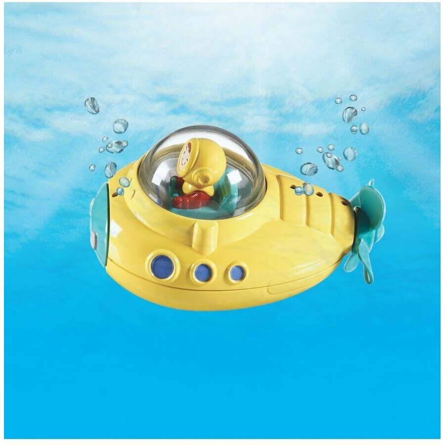 Munchkin yellow bathing submarine