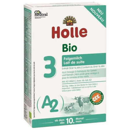 Holle Bio - A2 opvolgmelk 3. vanaf 10 maanden 400 g