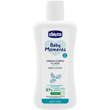 Chicco Baby Moments Latte Corpo 87% ingredienti naturali 200 ml