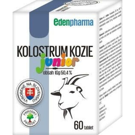 EdenPharma KOLOSTRUM KOZIE Junior 60 comprimate