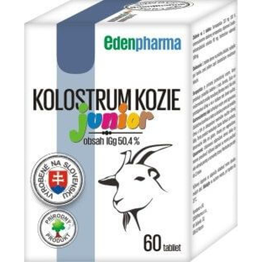 EdenPharma KOLOSTRUM KOZIE Junior 60 comprimate