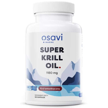 Super Aceite de Krill 1180 mg 120 cápsulas Osavi