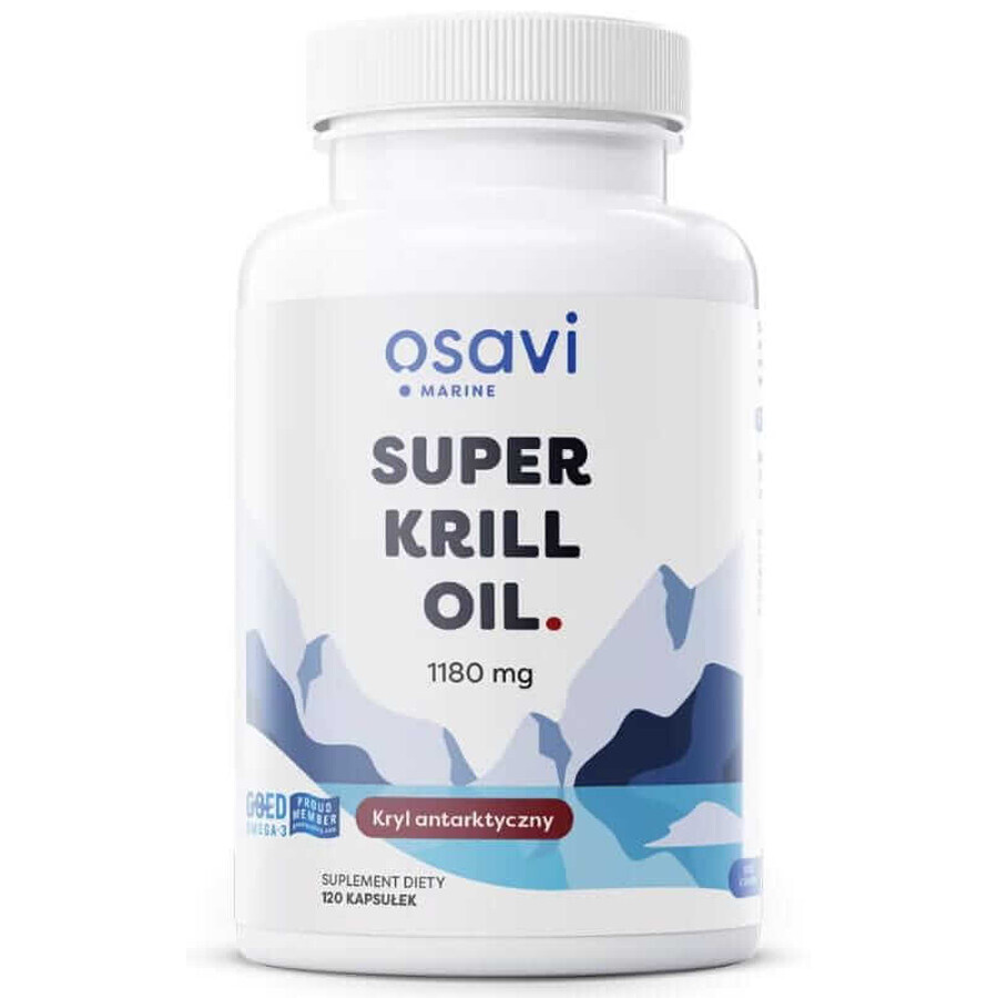 Super Aceite de Krill 1180 mg 120 cápsulas Osavi