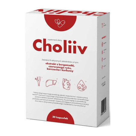 Choliiv - Cholesterin, Homocystein, Leber 30 Kapseln