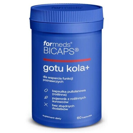 Bicaps Gotu kola + 60 capsule Formeds