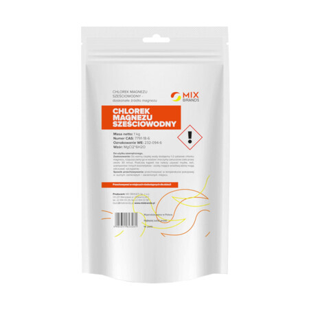 Cloruro de magnesio hexahidratado 1kg, Mix Brands