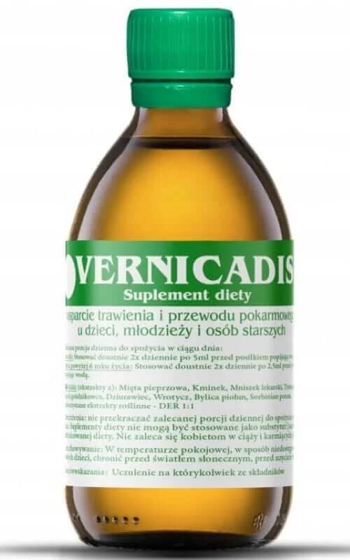 Vernicadis Verdauungs- und Magen-Darm-Unterstützung für Kinder und Erwachsene 100 ml NaturaGo