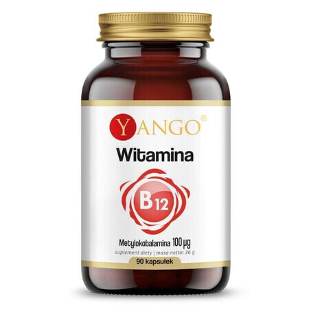 Vitamin B12 Methylcobalamin (100 µg) 90 Kapseln Yango