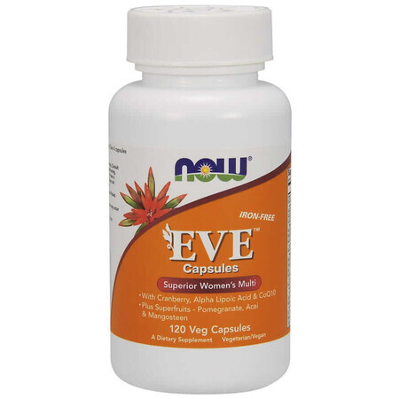 NOW Foods Eve Multivitamin für Frauen 120 Kapseln