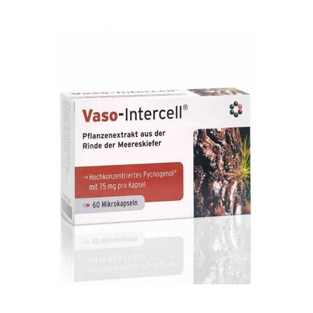 Vaso-Intercell Pycnogenol 75% 60 Kapseln, Intercell