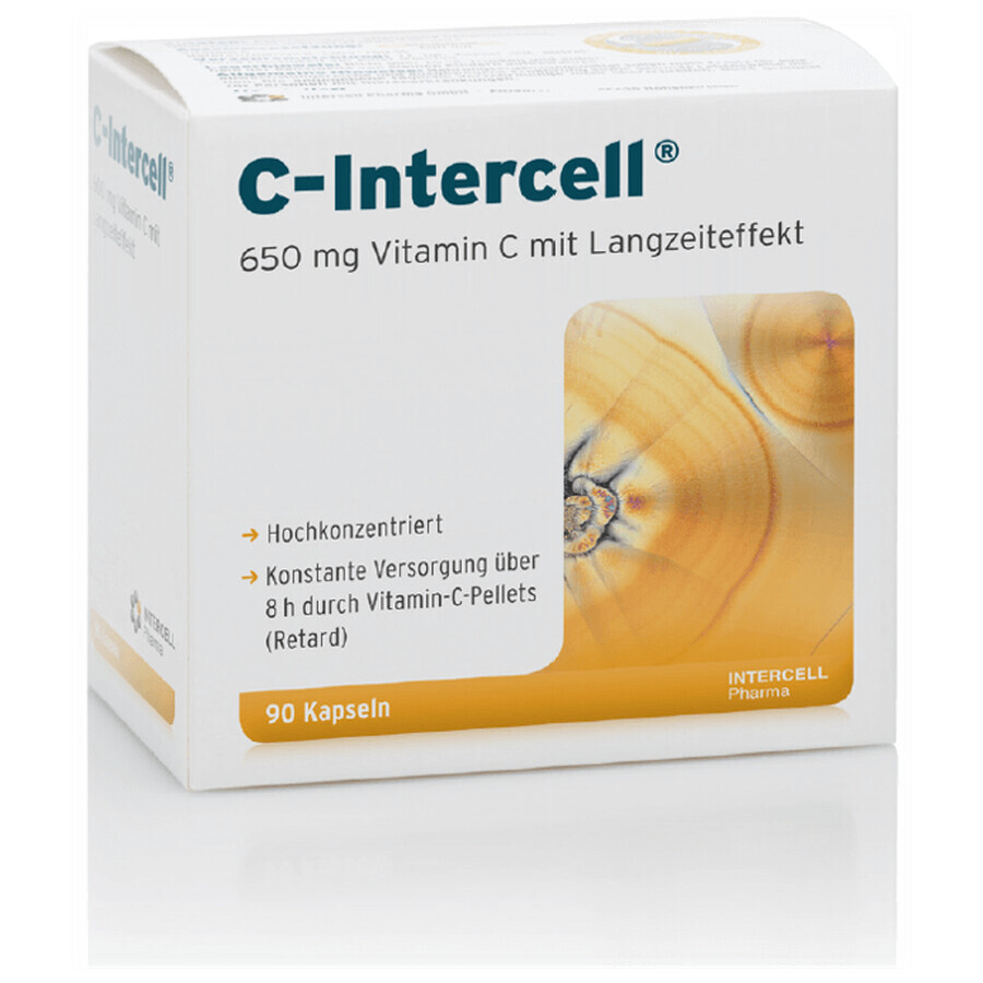 C-Intercell Extended-release Vitamin C - 650 mg 90 capsules