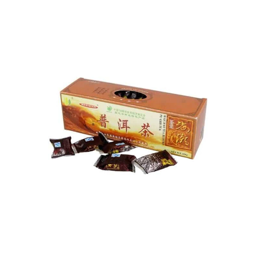 Pu-Erh ceai roșu presat cuburi 125g MERIDIAN