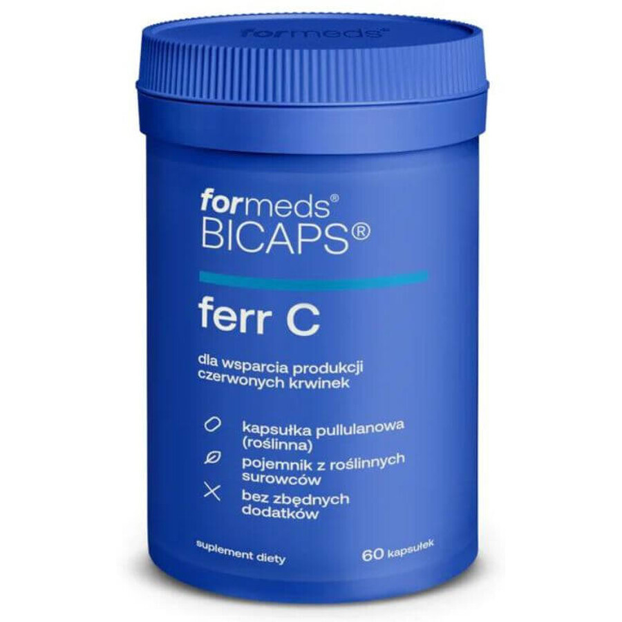 Bicaps FERR C 60 gélules - Formeds