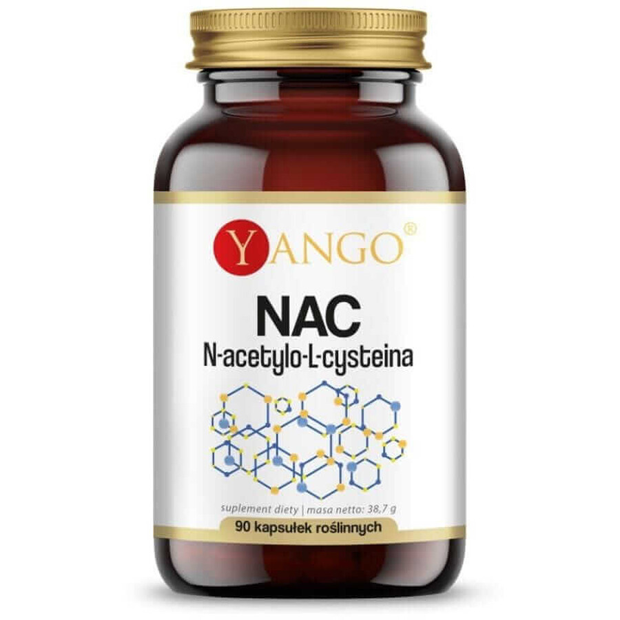 NAC - N-acetil-L-cisteína 150 mg - 90 cápsulas Yango