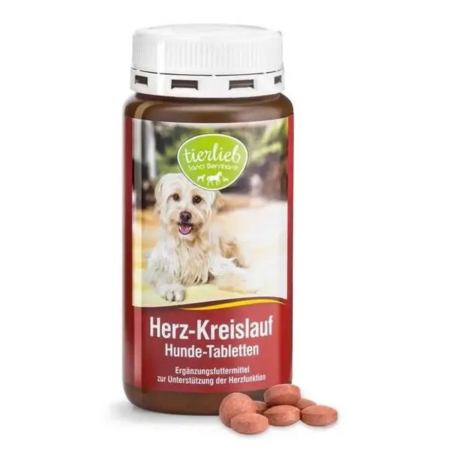 Herz-Kreislauf (Hundeherz) 180 Tabletten Tierlieb Sanct Bernhard