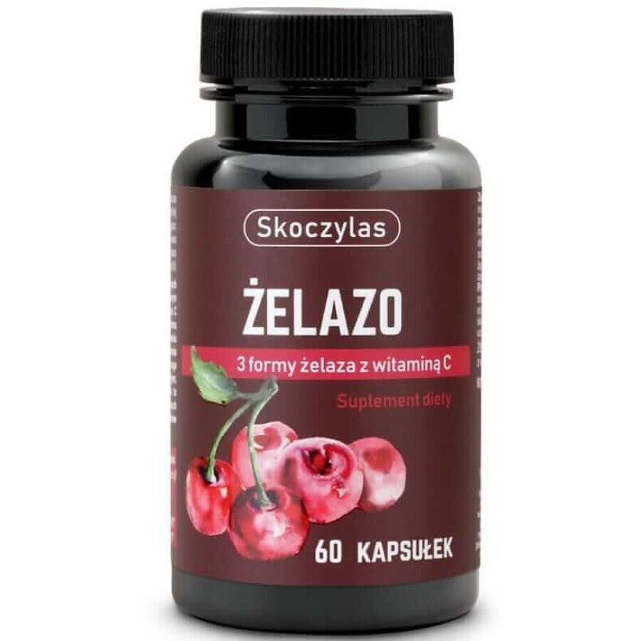 Skoczylas Eisen 3 Formen mit Vitamin C 60 Kapseln