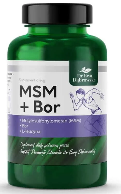 MSM + Bor 60 Kapseln Dr. Ewa Dąbrowska