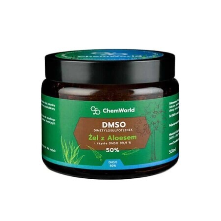 DMSO-gel 50% met aloë vera 500 ml ChemWorld