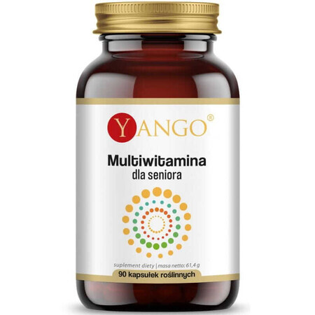 Multivitamin für Senioren 90 Kapseln Yango