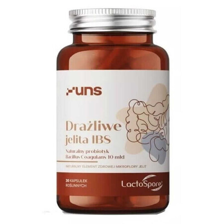 Irritable Bowel IBS 30 capsules UNS