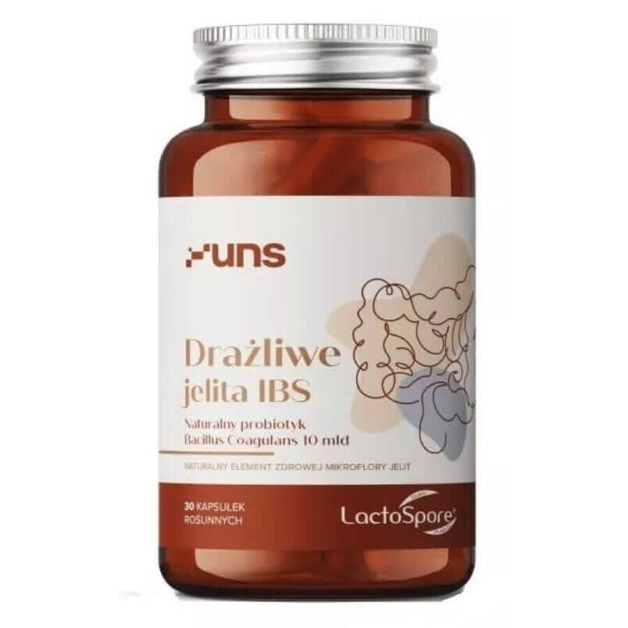 Irritable Bowel IBS 30 capsules UNS