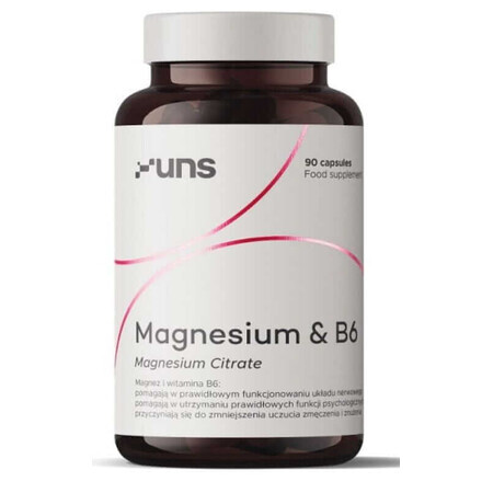 Magnesium & B6 90 Kapseln UNS