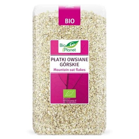 BIO PLANET Avena de montaña ecológica 600g