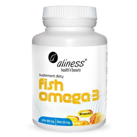 Pesce Omega 3 EPA 180mg DHA 120 mg - 90 capsule Aliness