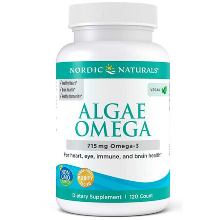 Veganes Omega 3 aus Algen 120 Kapseln Nordic Naturals