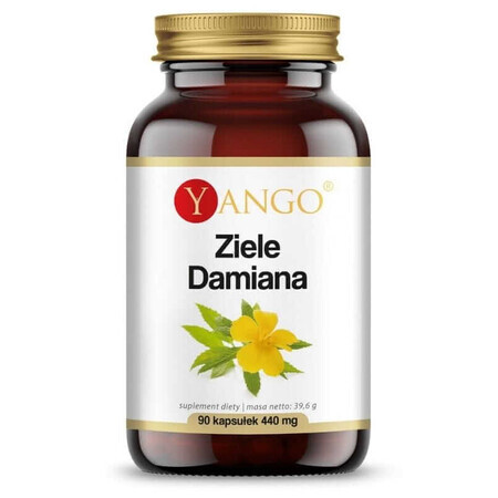 Damiana herb 90 capsules Yango