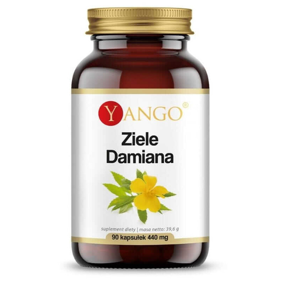 Damiana herb 90 capsules Yango