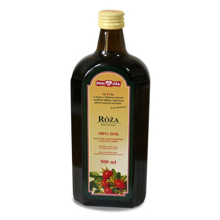 Rose juice 100% rose juice 500 ml Polska Róża