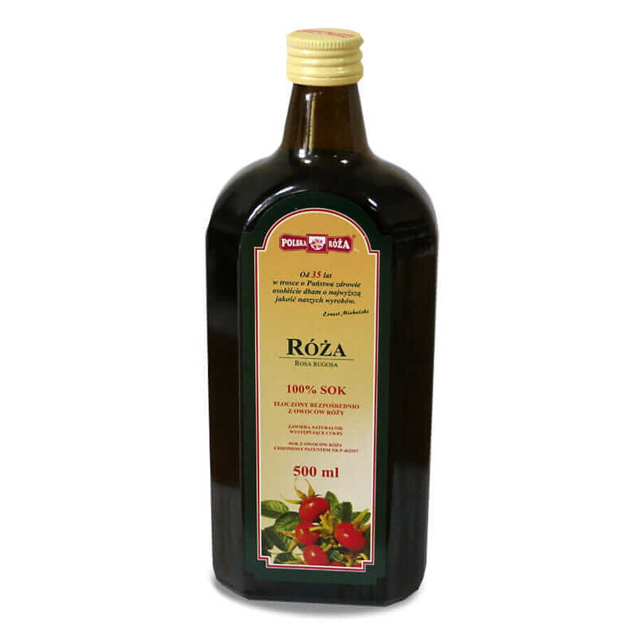 Rose juice 100% rose juice 500 ml Polska Róża