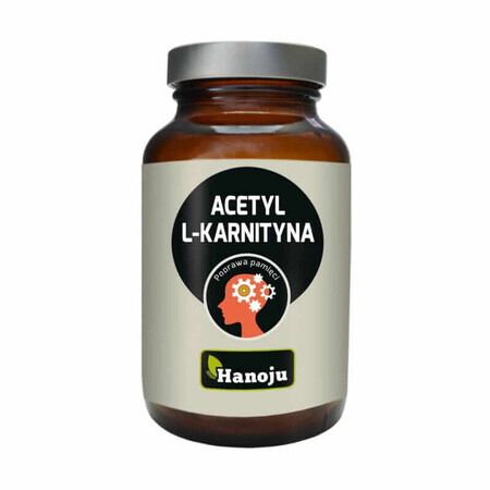 Acetil L-carnitina 400mg 90 caps. Hanoju