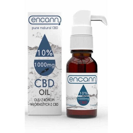 Hemp CBD oil 10% ENCANN 10ml