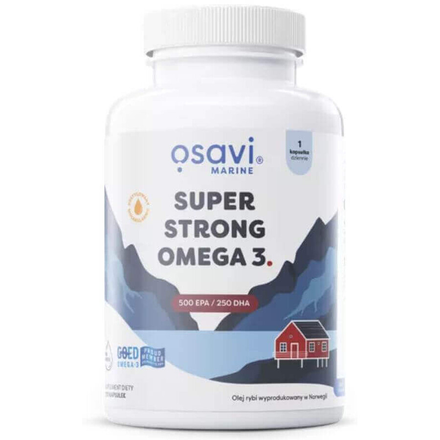 Osavi Super Sterke Omega 3, 500 EPA / 250 DHA 120 capsules